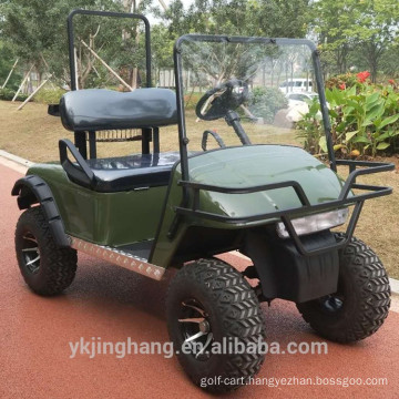 4seat electric off road golf carts with off-road tire used for farm ,park